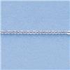 Image 2 : Genuine 16" 14kt Italian Gold-Yellow or White 1.1mm, D/C Circle Link Chain Gauge:025, 1.1gr
