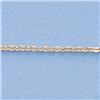 Image 2 : Genuine 16" 14kt Italian Gold-Yellow or White 1.3mm, D/C Circle Link Chain Gauge:030, 1.6gr