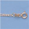Image 1 : Genuine 16" 14kt Italian Gold-Yellow 2.2mm, Rhod Figaro Chain Gauge:060, 4.2gr