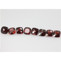 Natural Red Garnet Square Cushion Cut AAA 6x12mm 23 pcs per lot 34.52ctw @ 7USD/ct
