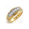 Image 1 : Genuine 0.55 ctw Diamond Engagement Ring Yellow Gold