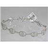 Genuine  3.14 ctw Diamond Bracelet 18KT White Gold 