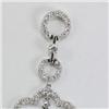 Image 3 : Genuine  2.26 ctw Diamond Bridal Legacy Chandelier Earring 18KT White Gold 