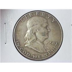 1950 FRANKLIN HALF DOLLAR