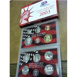 2003 US SILVER PROOF SET