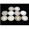 Image 1 : 10 ASSORTED BARBER DIMES