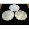 Image 1 : 3-1922-S PEACE SILVER DOLLARS