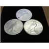Image 2 : 3-1922-S PEACE SILVER DOLLARS
