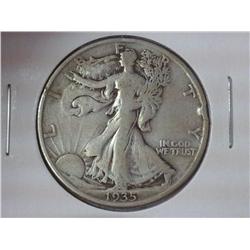 1935-D WALKING LIBERTY HALF DOLLAR