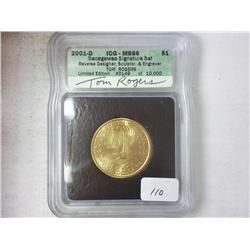 2001-D SACAGAWEA DOLLAR SIGNATURE SERIES