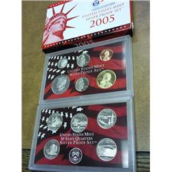 2005 US SILVER PROOF SET