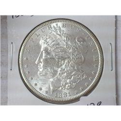 1881-S MORGAN SILVER DOLLAR (UNC)