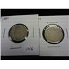 Image 1 : 1891 & 94 LIBERTY "V" NICKELS