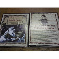 RECOVERED SHIPWRECK COIN FROM THE ADMIRAL GARDNER