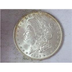 1885-O MORGAN SILVER DOLLAR (UNC)