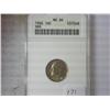 Image 1 : 1965 SMS ROOSEVELT DIME ANACS MS66