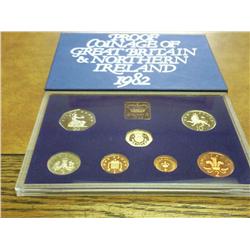 1982 GREAT BRITAIN AND NORTHERN IRELAND PROOF SET