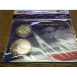 VAN BUREN PRESIDENTIAL DOLLAR & 1ST SPOUSE SET