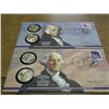 Image 1 : 2 US MINT PRESIDENTIAL DOLLAR FDC'S