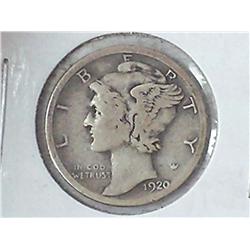 1920-S MERCURY DIME