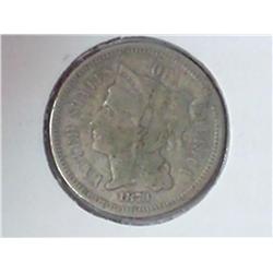 1873 THREE CENT PIECE (NICKEL)