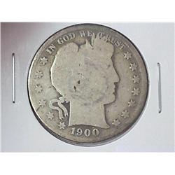 1900-S BARBER HALF DOLLAR