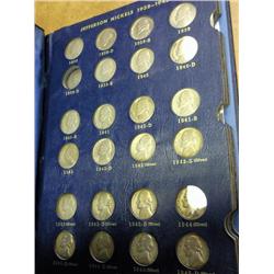WHITMAN ALBUM OF JEFFERSON NICKEL (1938-64)