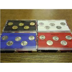 4-2000 STATE QUARTER SETS (UNC)