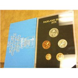 1974 FALKLAND ISLANDS PROOF SET