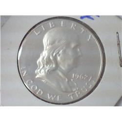 1962 FRANKLIN HALF DOLLAR (UNC)