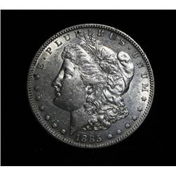 1885-s Morgan Dollar Grades au58