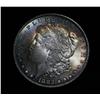 Image 2 : STUNNING Rainbow Toned 1882-p Morgan Dollar Grades ms64