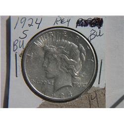 1924-S PEACE DOLLAR
