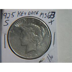 1925-S PEACE DOLLAR