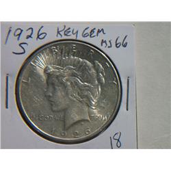 1926-S PEACE DOLLAR