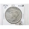 Image 1 : 1934-D PEACE DOLLAR