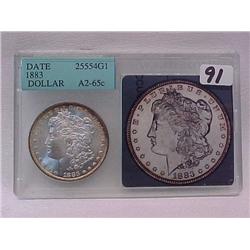 Morgan $ 1883 Accugrade