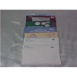 7 US Mint Sets