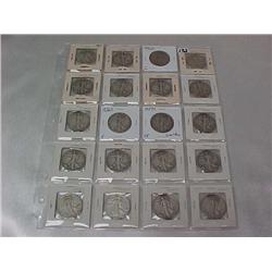 Silver 20 Walking Liberty Half $