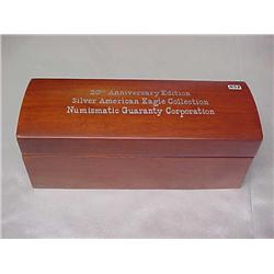 20 PC Silver Eagle NGC Set