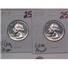 Image 1 : 6 Washington Quarter Gem PF