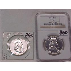 2 Franklin Half $