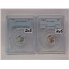 Image 1 : 2 PCGS Roosevelt Dimes