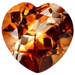 4.66ct Heart Orange Imperial Topaz Appr Est $12k (GEM-27771)