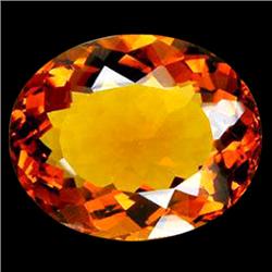 31.6ct Oval Cut Madeira Citrine Appr Est $16k (GEM-27646)