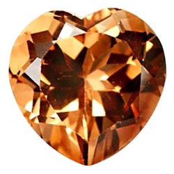 7.96ct Heart Orange Imperial Topaz Appr Est $20k (GEM-27760)