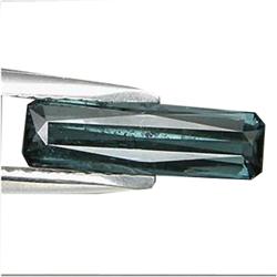 1.39ct Emerald Cut Blue Green Tourmaline  (GEM-28582)