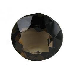 21.07ct Natural Smokey Quartz Round Cut (GEM-26251)