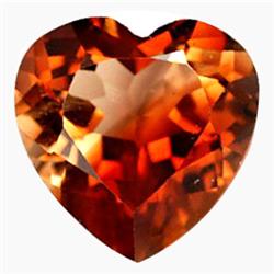 4.55ct Heart Orange Imperial Topaz Appr Est $11k (GEM-27772)