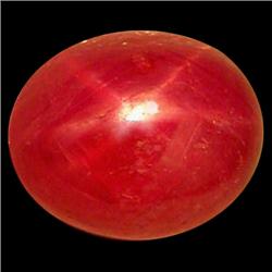 3.18ct Oval Red Natural Star 6 Ray Ruby (GEM-27663)